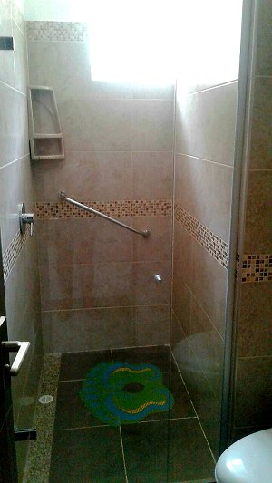 Duschbad im Apartment