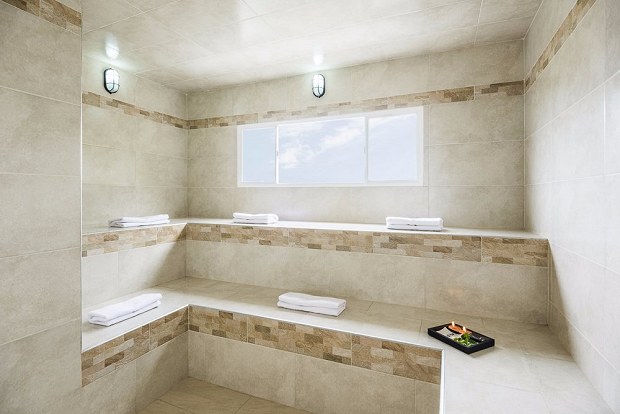 Sauna im Apartmenthaus