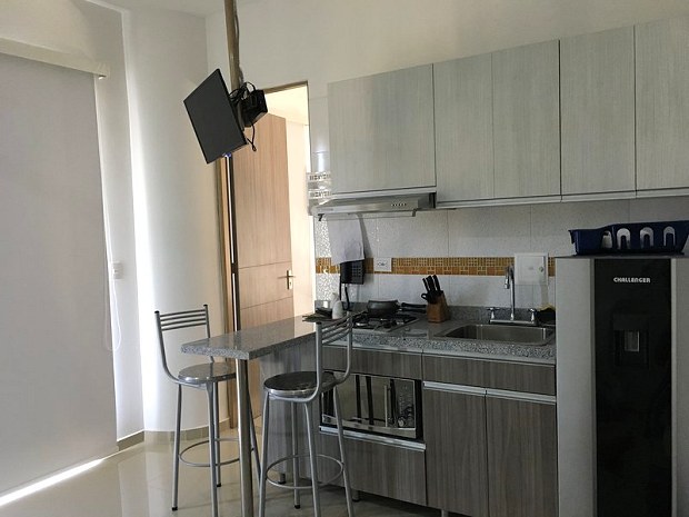 K�chenbereich vom Apartment