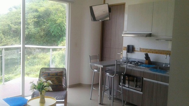 Balkon vom Apartment