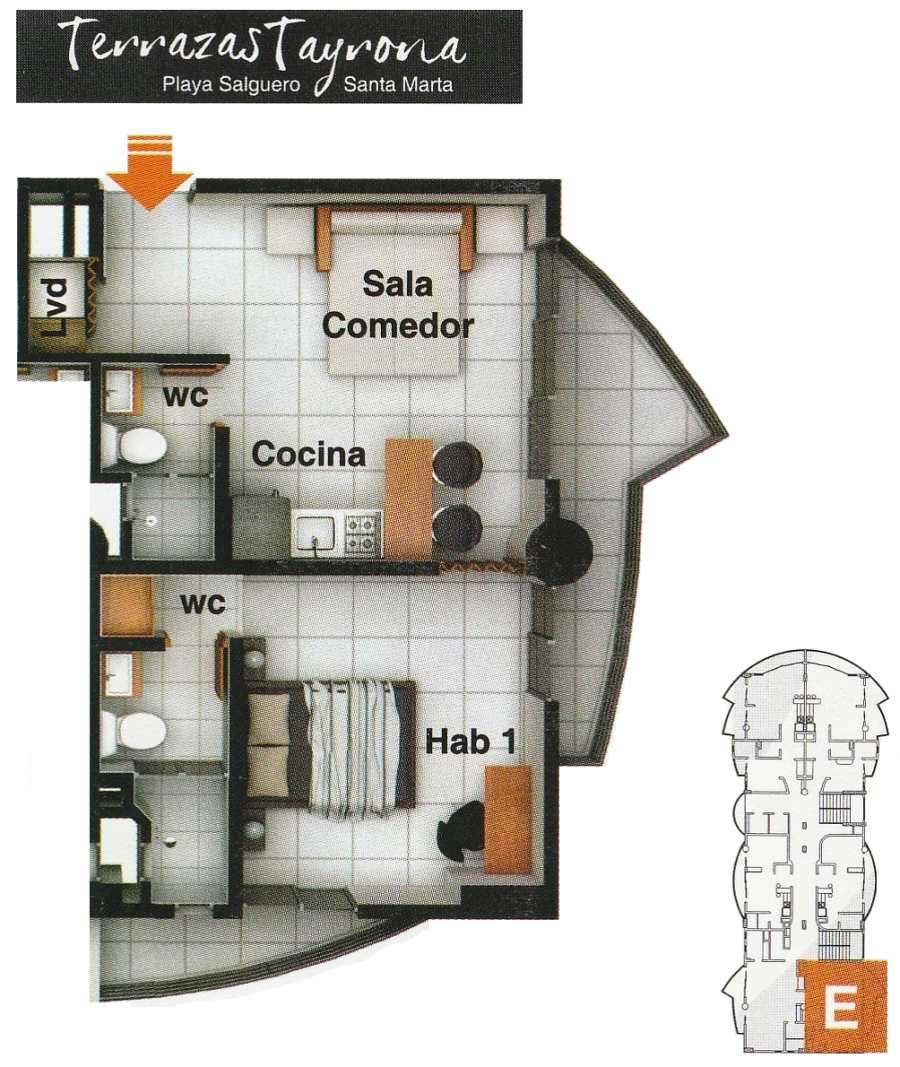 Wohnung zum Kaufen in Santa Marta Kolumbien