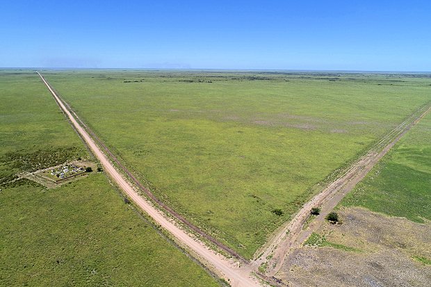 Agrarland der Provinz Santiago del Estero in Argentinien