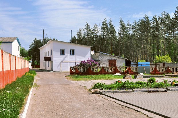 Produktionshallen bei Bobruisk Weißrussland Produktionshallen bei Bobruisk Weißrussland