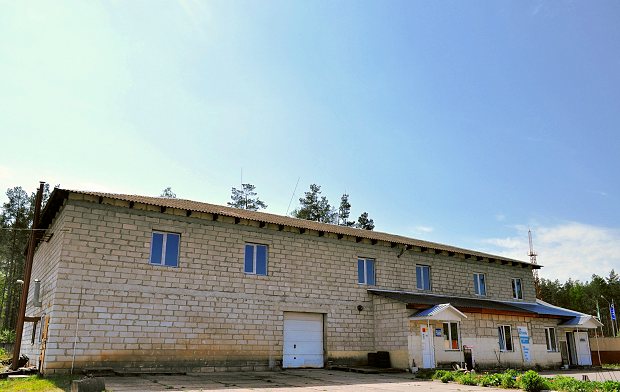 Bürogebäude zu den Produktionshallen in Weißrussland Bürogebäude zu den Produktionshallen in Weißrussland