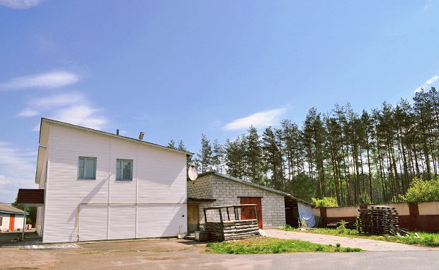 Werkstatthallen in Weißrussland Werkstatthallen in Weißrussland