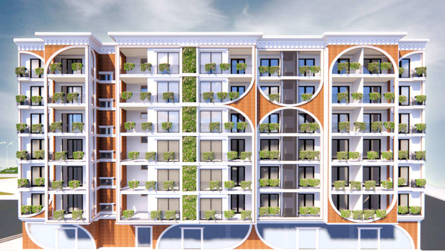 Apartmenthaus mit Wohnungen Apartments in Durres Golem Albanien Apartmenthaus mit Wohnungen Apartments in Durres Golem Albanien