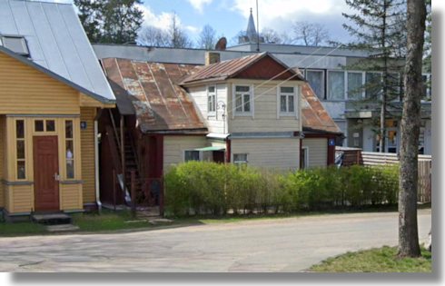 Ausbauhaus in Litauen im Ort Svedasai