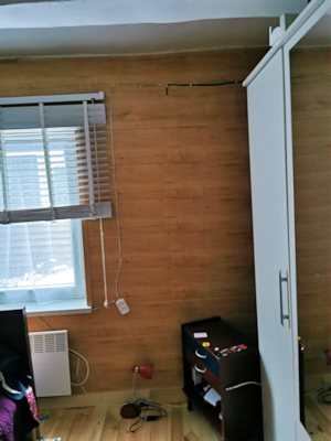 Zimmer vom Haus in Svedasai