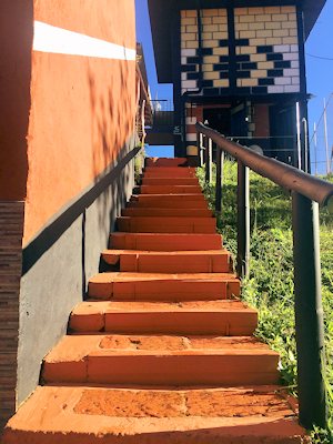 Treppengang zu einem G�stezimmer