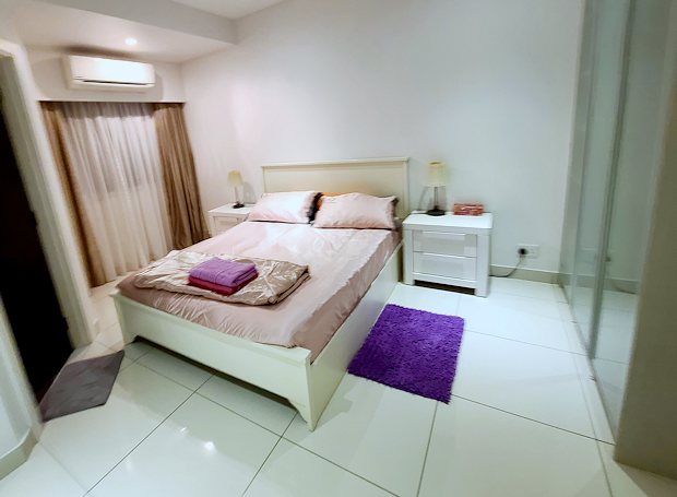 Schlafzimmer der Wohnung