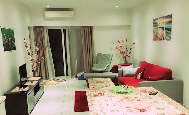 Wohnbereich der Wohnung