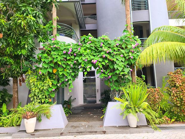 Eingang zu den PKW-Stellpl�tzen