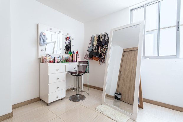 Zimmer der Eigentumswohnung in Medellin Kolumbien