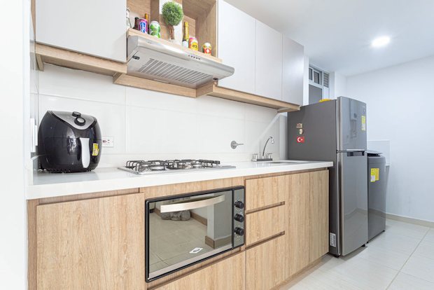 Einbauk�che der Wohnung