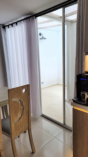 von der K�che zur Terrasse Patio