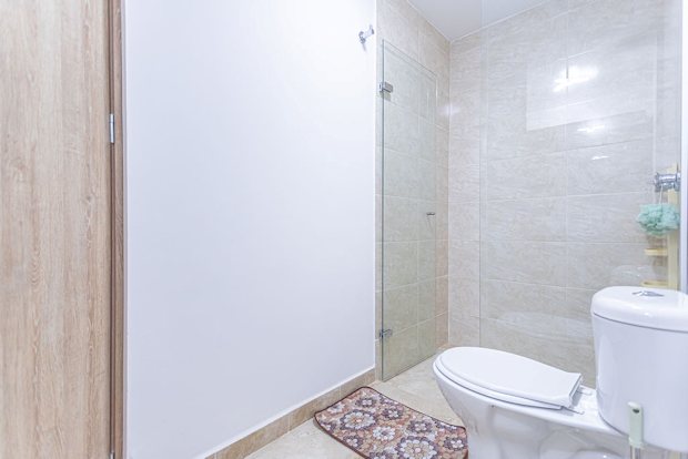 Duschbad der Wohnung in Medellin Miraflores