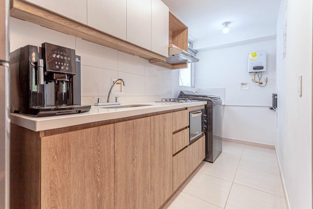 Einbauk�che der Wohnung