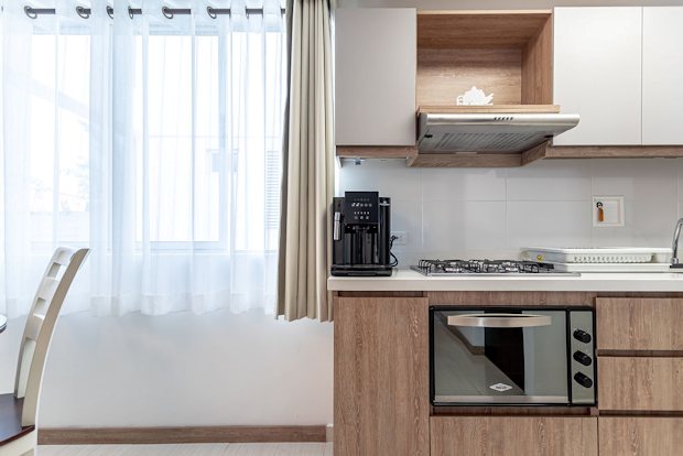 Einbauk�che im Apartment