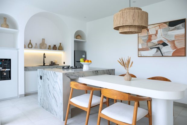 offene K�che der Villa