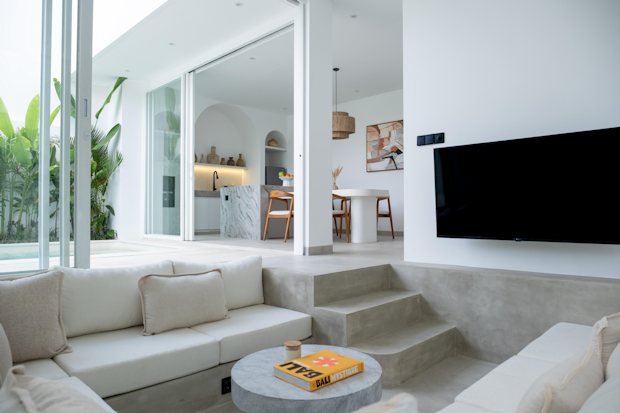 Wohnbereich der Villa