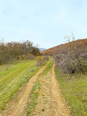 Grundstcke fr Touristik in den Bergen der Krym