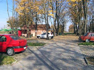 Parkpltze der Freizeitanlage fr Angler