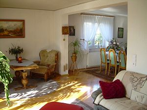 Wohnbereich der Villa