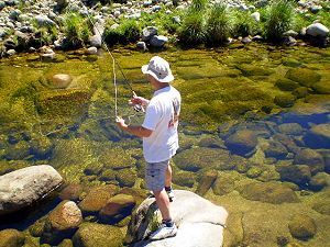 Angeln auf dem Grundst�ck