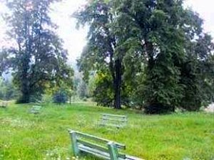 Grundstck der Ferienanlage Pension