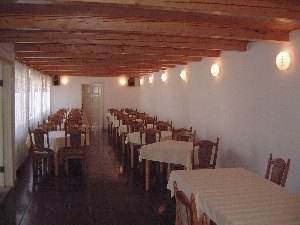 Speisesaal der Pension